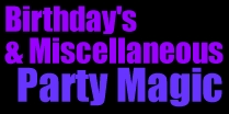 birthday party magician