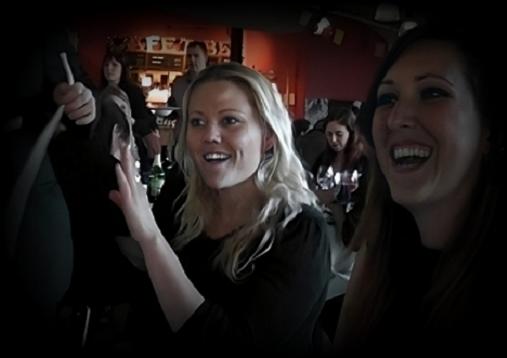 russ wowing guests with his magic