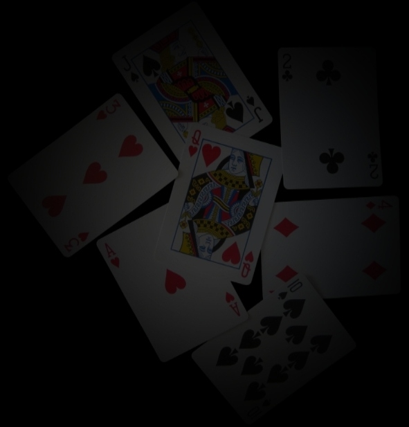 a mix of playing cards