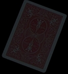 red backed card