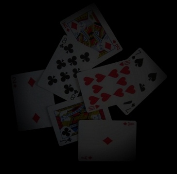 variety of playing cards