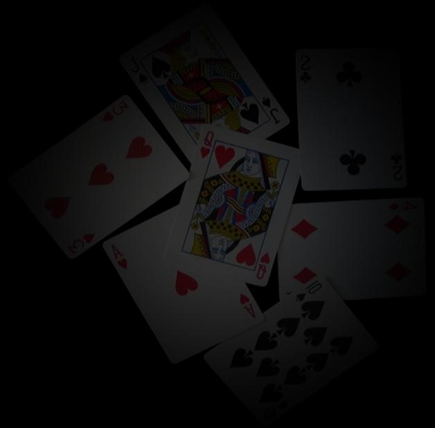 a spread of playing cards