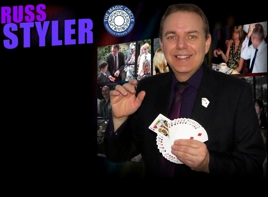 Magician UK - Russ Styler - BE AMAZED - private or corporate hire UK