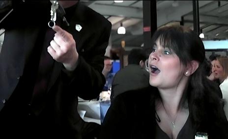 Russ Styler performing ring magic